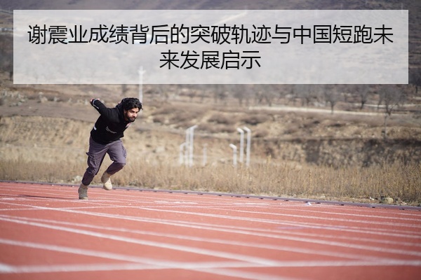 谢震业成绩背后的突破轨迹与中国短跑未来发展启示
